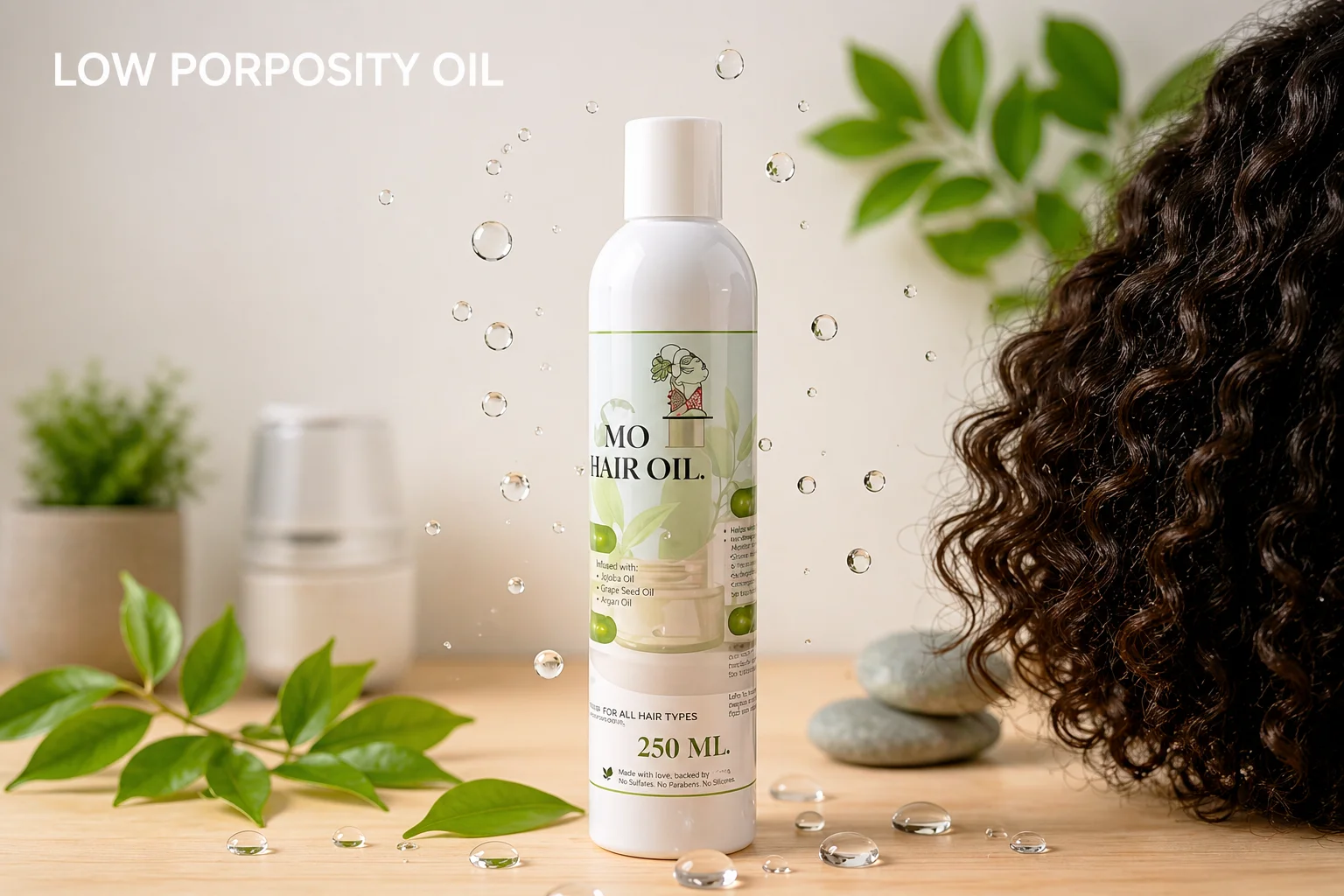 Low porosity hair treatment oil Kenya